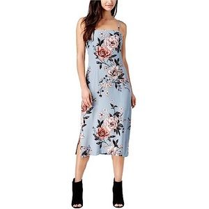 MinkPink Floral Midi Slip Dress